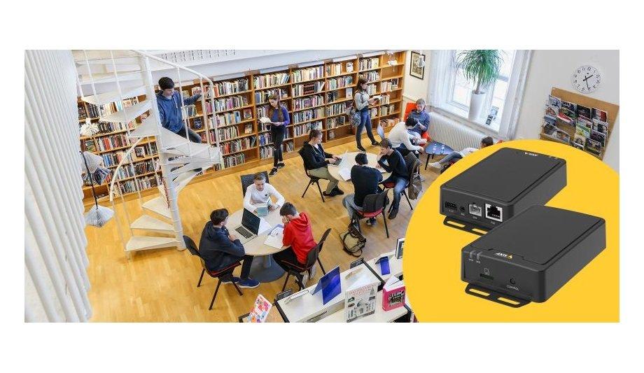 AXIS C8210 network audio amplifier provides traditional and passive speakers the benefits of network audio