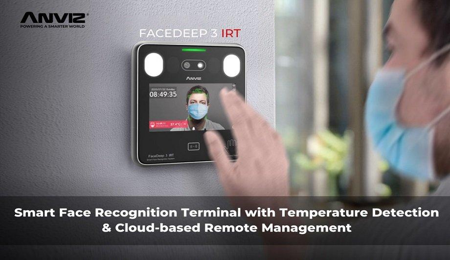 Anviz launched new crosschex cloud system along with FaceDeep 3 contactless face recognition terminal