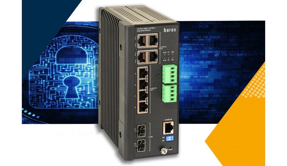 barox releases ‘game changer’ 10Gb DIN Rail Ethernet switch