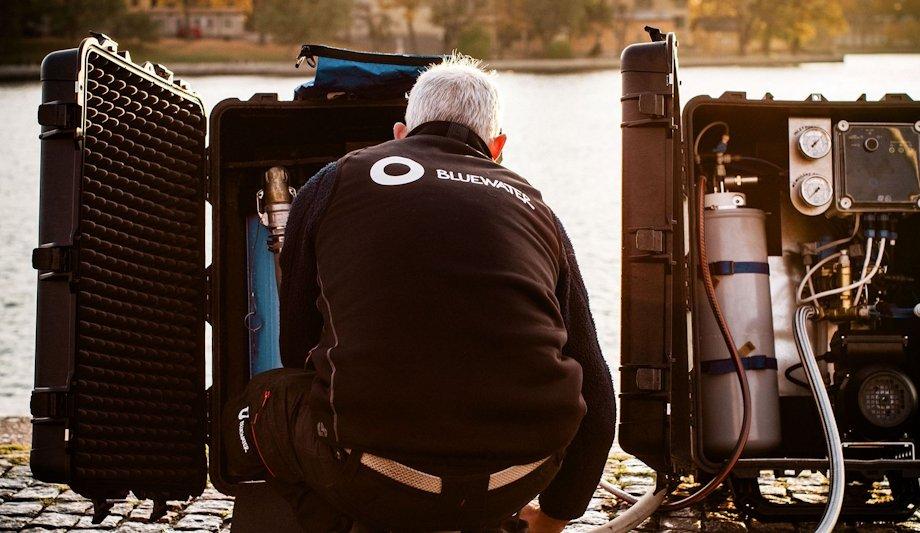 Bluewater unveils water station at DSEI UK 2025