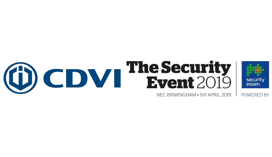 CDVI UK announces participation in The Security Event 2019