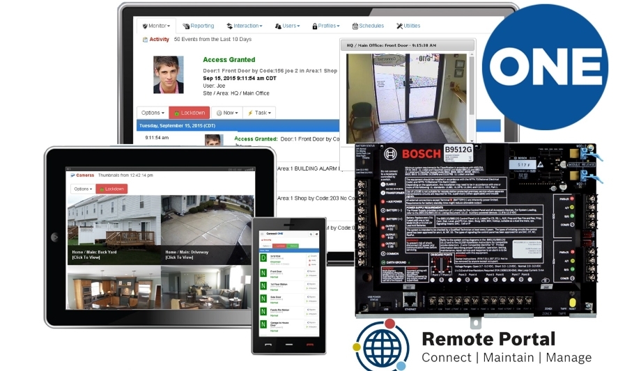 Connected Technologies and Bosch integration facilitates intrusion detection and access control services from a single interface