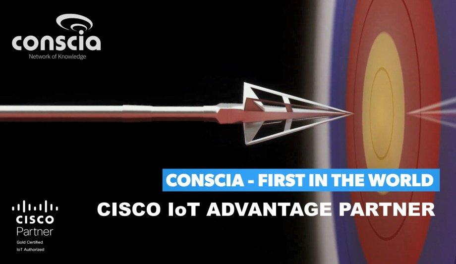 Conscia Sweden qualifies for the Cisco IoT Advantage Partner program to build secure solutions