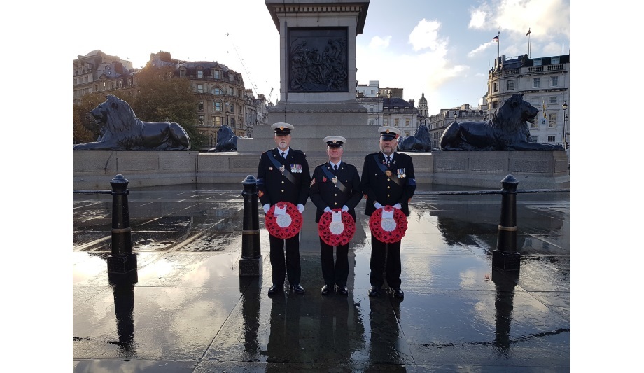 Corps Security takes part in the National Remembrance Day March Past