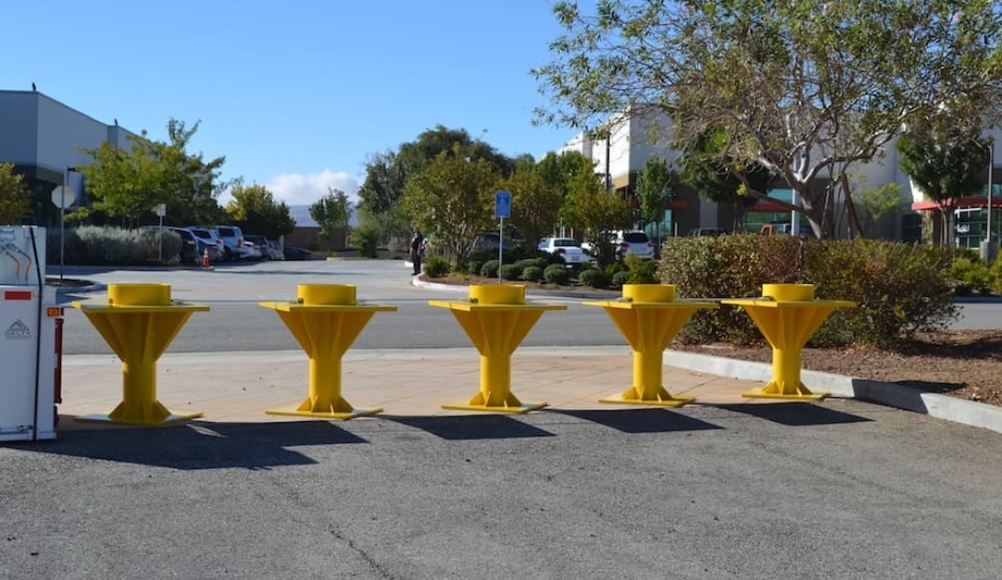 Delta Scientific’s TB150 portable bollard system helps law enforcement to block vehicle access to venues
