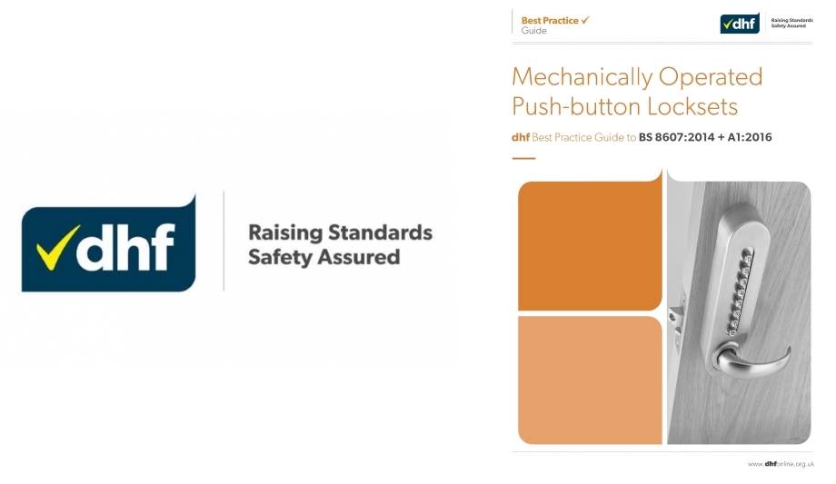 DHF releases Best Practice Guide for locks and building hardware sector covering British Standard for durability, strength and functionality
