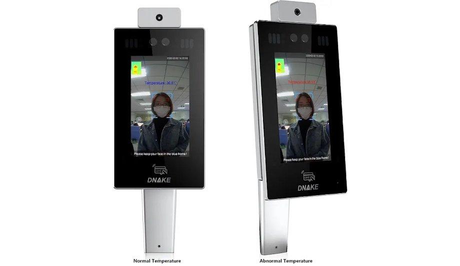 DNAKE 7-inch thermal scanner for intelligent security