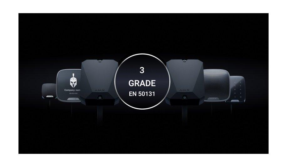 Entering the high-end security market with new Grade 3 certification