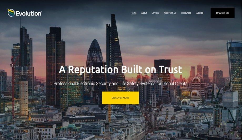 Evolution launches new website to capture its integrated services