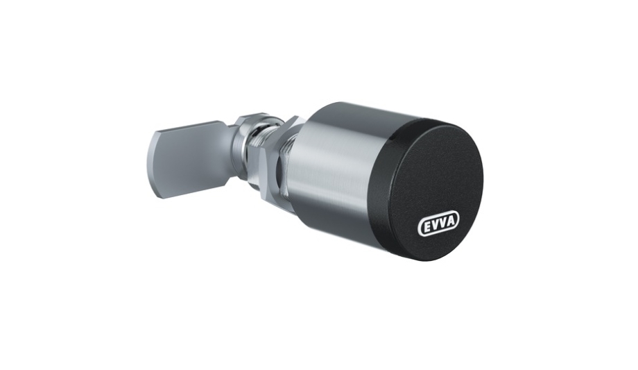 EVVA's electronic cam lock can be integrated into any AirKey and Xesar access control system