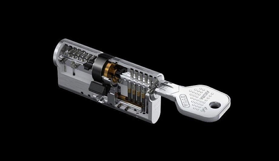 EVVA releases the new Akura 44 mechanical access system with optional key copying protection