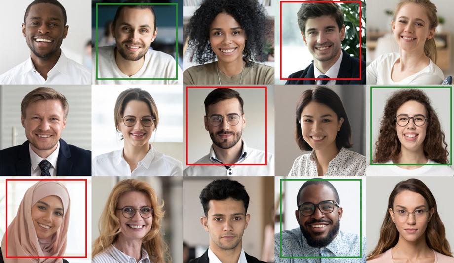 What are the new developments in facial recognition?