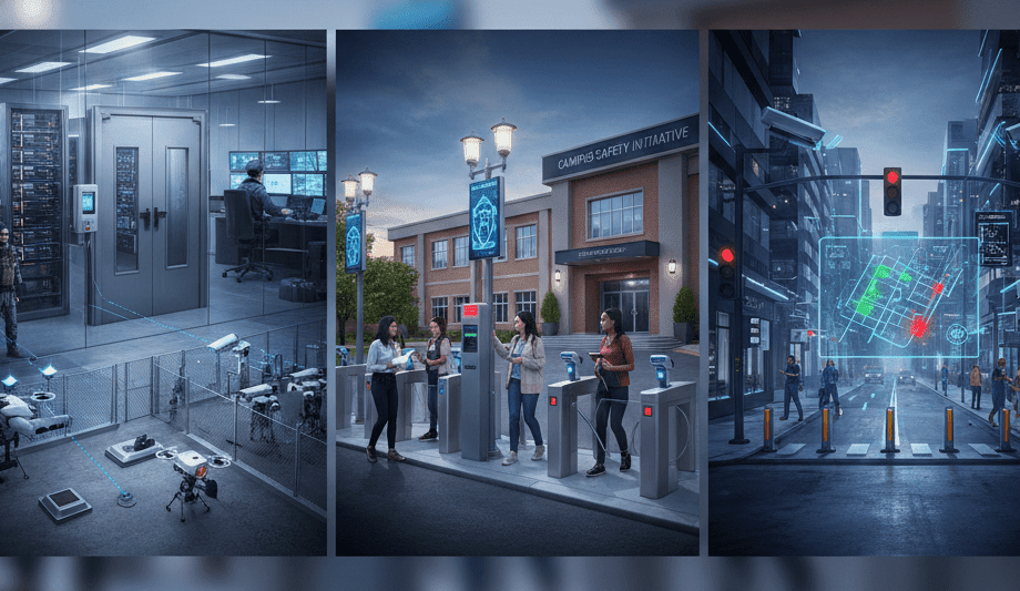 Which vertical markets have the greatest growth potential for security?