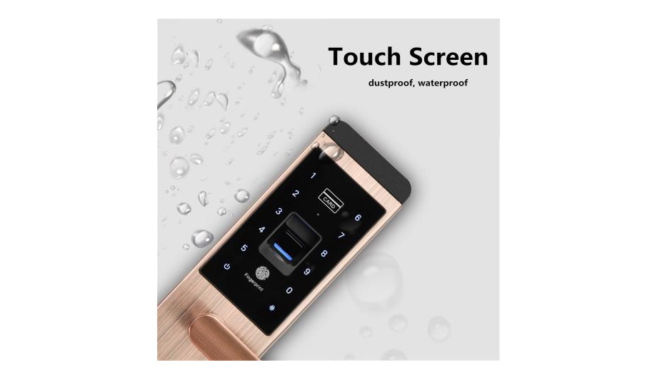 Hank Washington introduces BACKR keyless keypad door lock security card access control solution