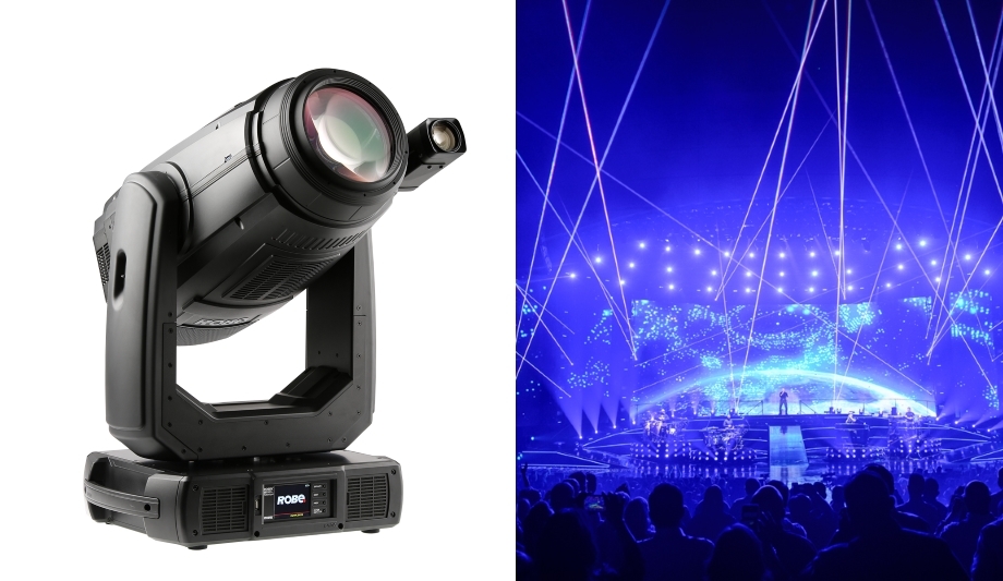 Hanwha Techwin's Wisenet SNZ-6320 integrates with Robe Lighting's BMFL FollowSpot to create Smart Light