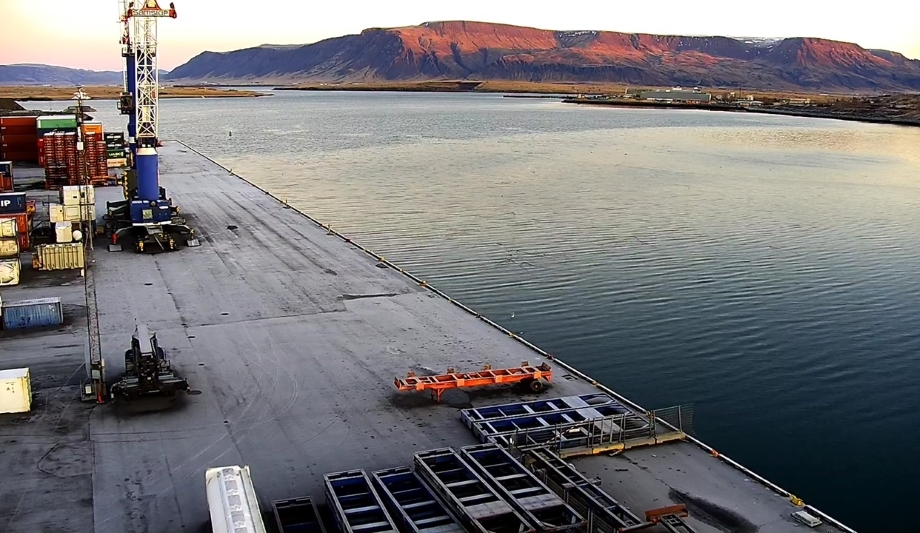 Hikvision cameras secure logistics company Samskip with the help of Securitas Iceland