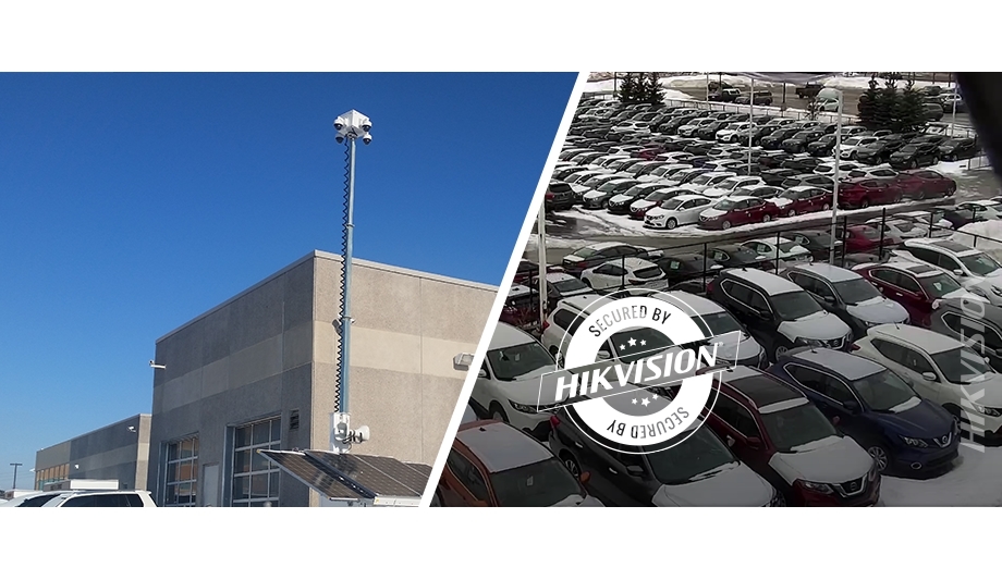 Hikvision’s dome security cameras and NVRs secure Ontario Canada Hyundai dealership