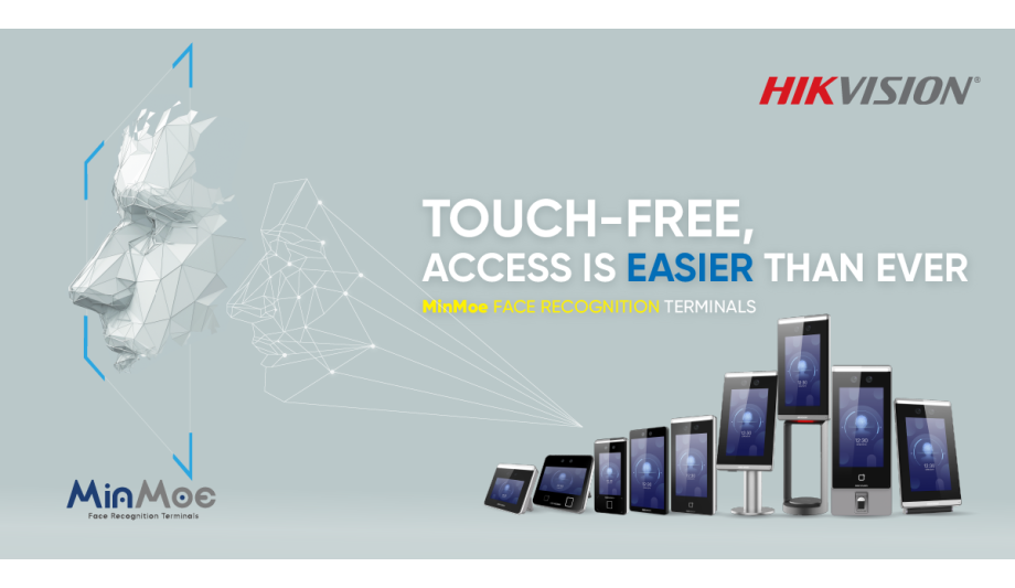 Hikvision launches “Touch-free” MinMoe face recognition terminals for easier access control and time attendance