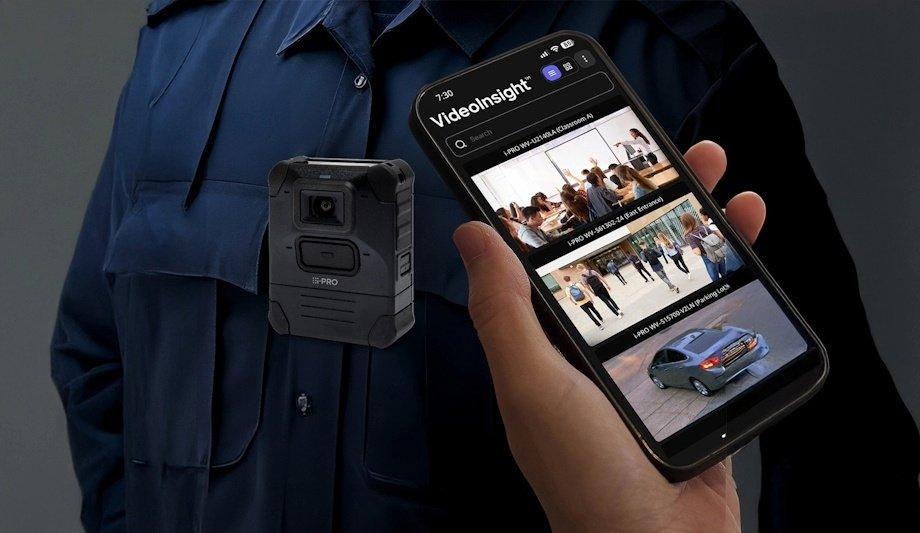 i-PRO body-worn cameras enhance school security