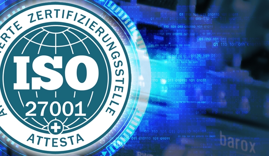 barox Kommunikation AG receives ISO 27001 Information Security Management System (ISMS) certificate