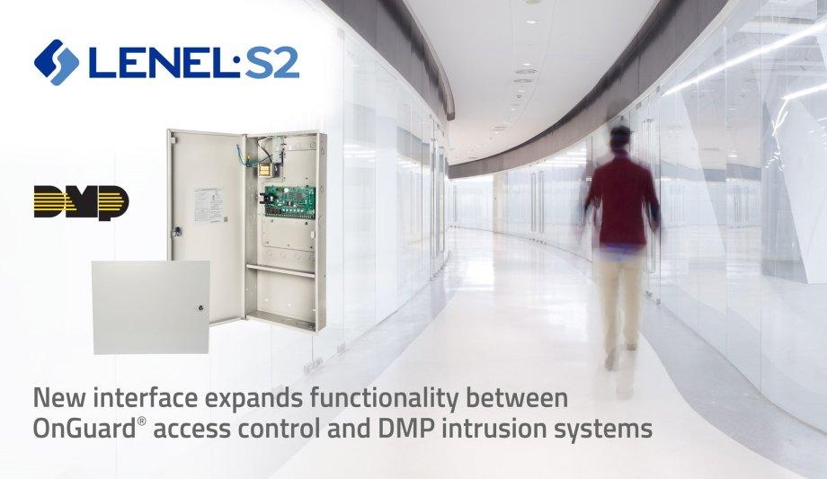 LenelS2 announced interface between OnGuard access control system and DMP intrusion detection systems