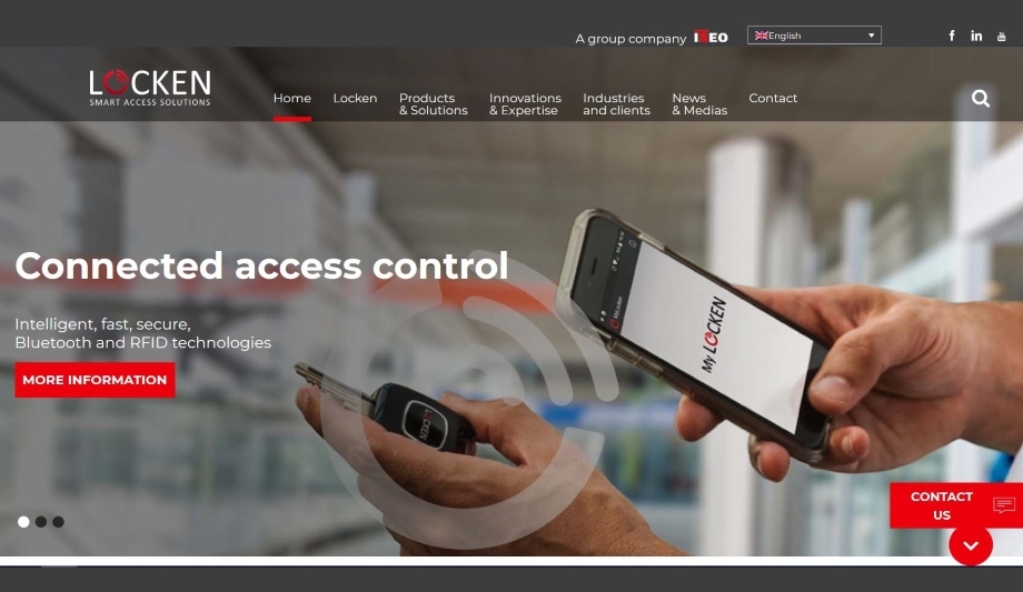 LOCKEN launches new website, showcasing expertise in autonomous access control
