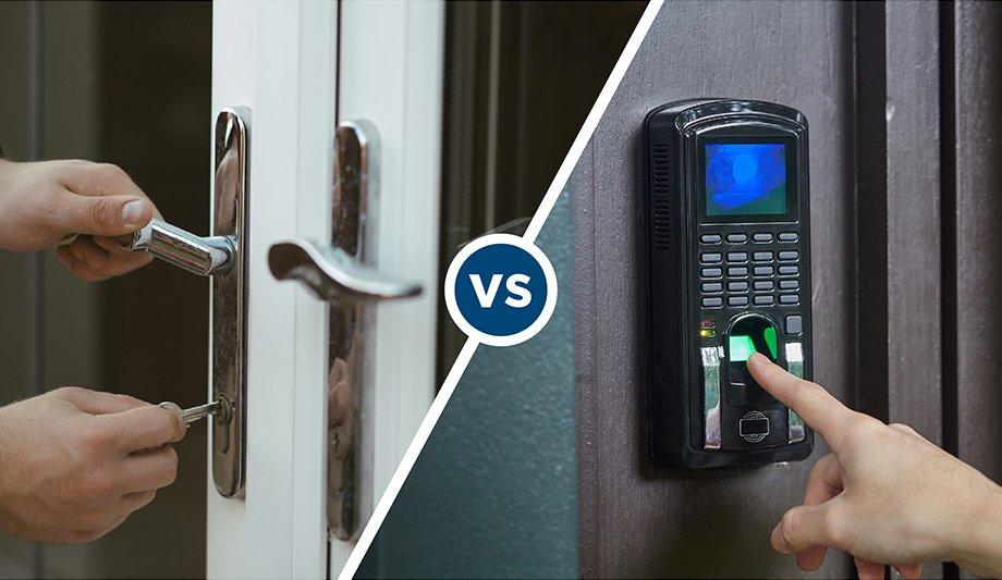 Access control vs. traditional locks: which is better & how