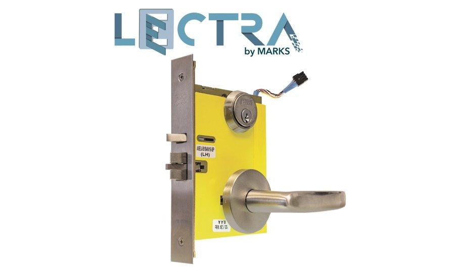 Marks USA releases new Lectra electrified locks, ideally suited for stairwell doors, hospitals and other fire safety applications
