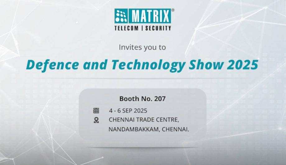 Matrix at DTS 2025: Made-in-India security solutions