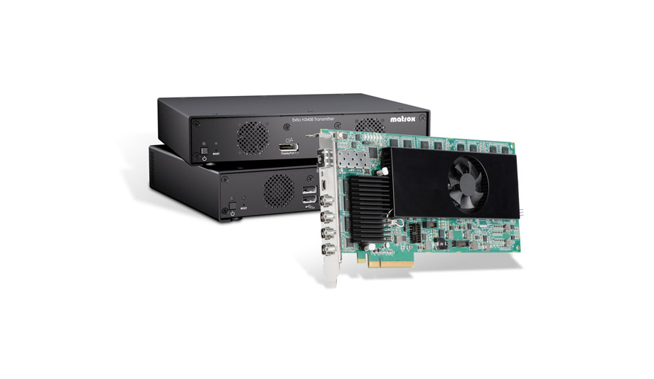 Matrox introduces Extio 3 IP KVM line at InfoComm 2017