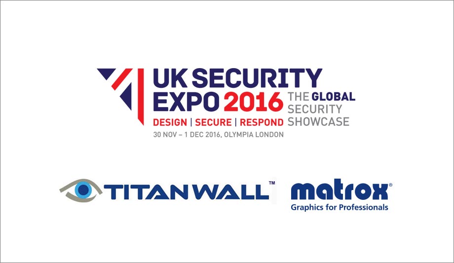 Matrox Graphics to display integration with TITAN WALL video wall system at UK Security Expo 2016