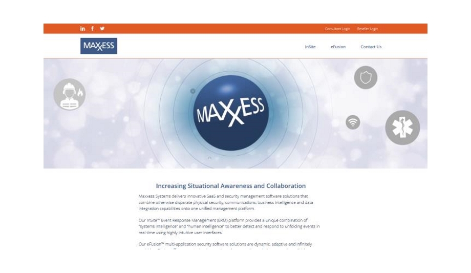 Maxxess Systems launches website to brings about improvements and update security coordination