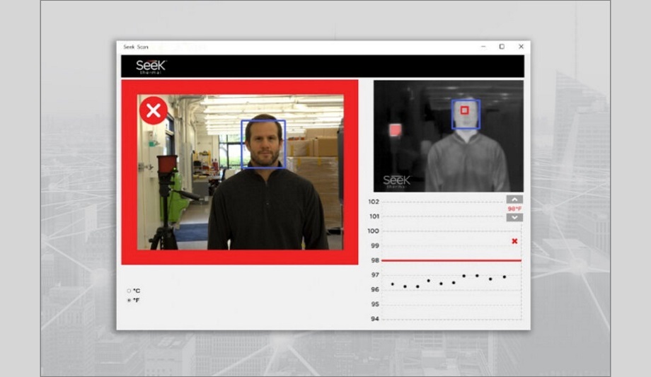 Maxxess Systems and Seek Thermal Inc. collaborate on complete temperature screening solution