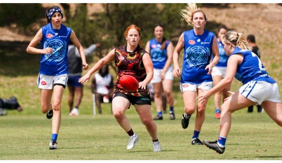 Milestone sponsors the United Nations team at the World Footy Nines tournament