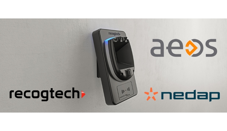 Nedap and Recogtech partner to provide secure palm vein recognition technology