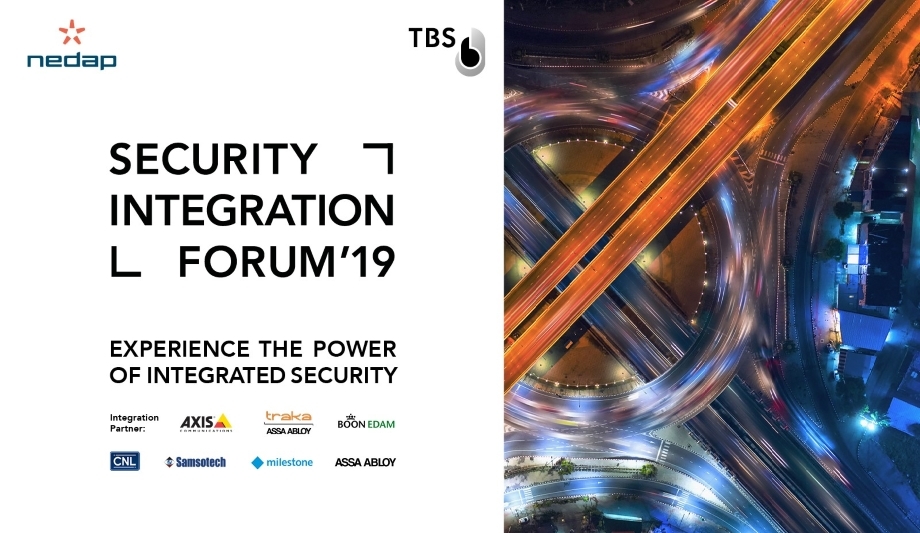 Nedap partners with Touchless Biometric Systems to host Security Integration Forum 2019