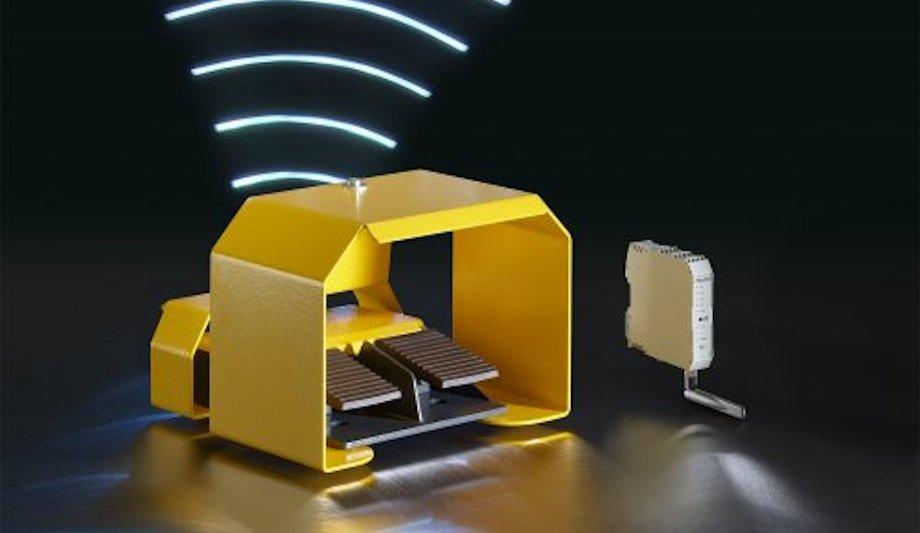 Steute: New heavy-duty wireless foot switch