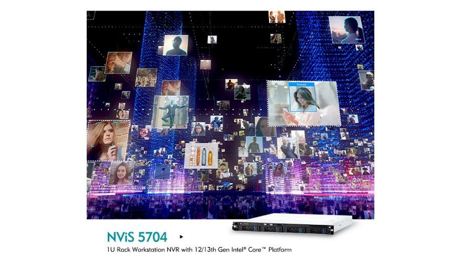 NEXCOM's NVR NViS 5704 empowers commercial and residential building security offices with cutting-edge video analytics and data protection