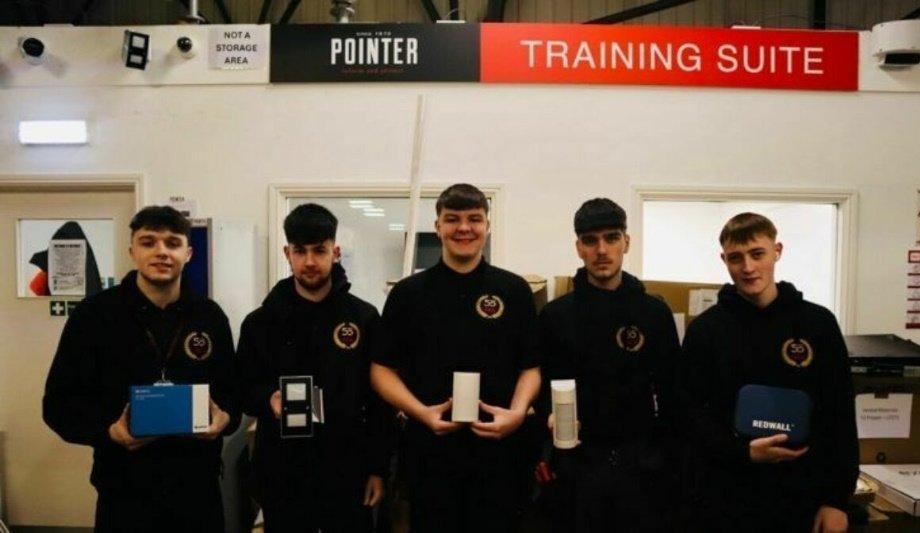 OPTEX donates series of detection solutions to support Pointer apprentices
