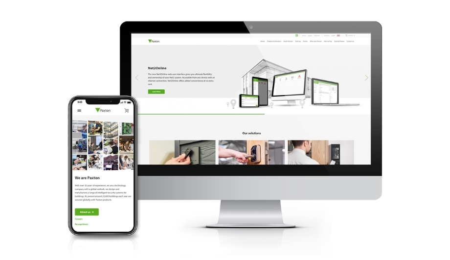 Paxton launches website with new features and pages, based on dealers' feedback