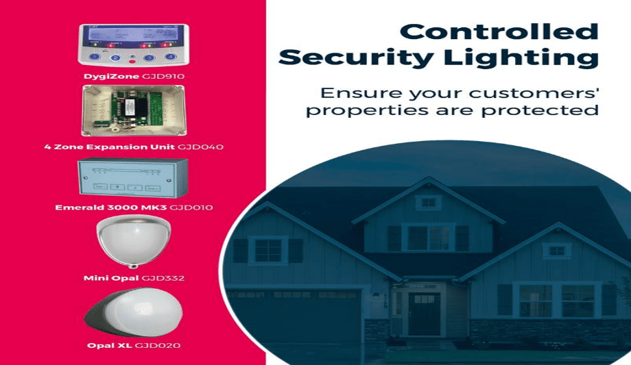 GJD explains why now is the perfect time to upgrade the customers’ outdoor controlled security lighting