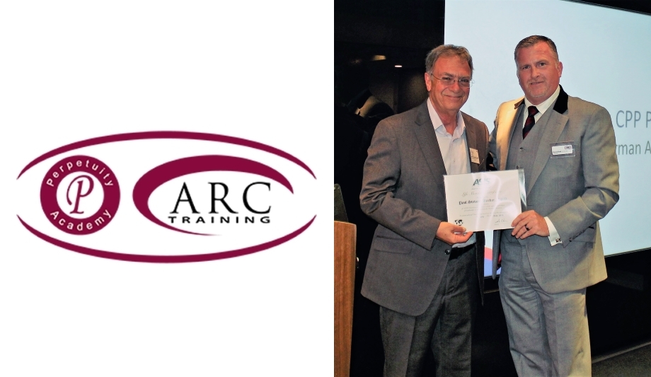 PerpetuityARC Training associate Paul Barker made life member of ASIS International and life CPP