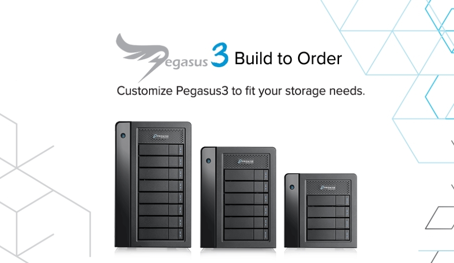 Promise Technology gives customers option to customise its Pegasus3 desktop RAID storage solutions