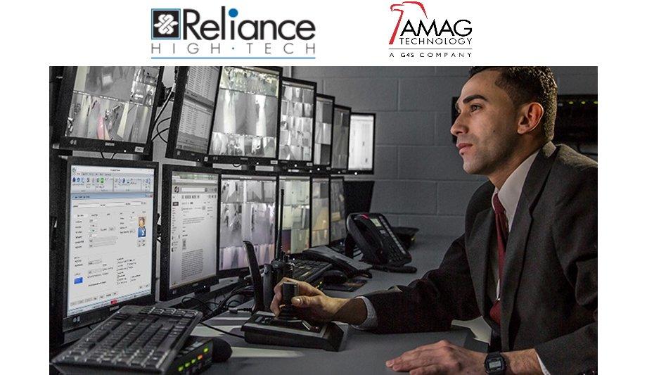 Reliance High-Tech and AMAG Technology form new partnership to promote next generation unified security solutions