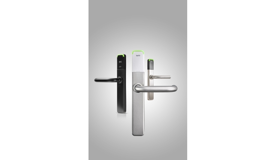 SALTO XS4 One escutcheon is a standalone electronic lock with comprehensive RFID capability