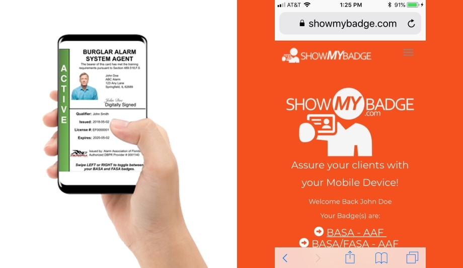 ShowMYBadge from The CMOOR Group offers e-badging system for security, fire and life safety industry