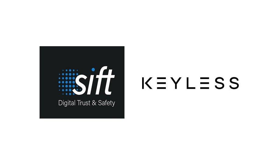 Sift adding Keyless to Sift Connect App gallery to bring businesses unmatched account security while reducing user friction