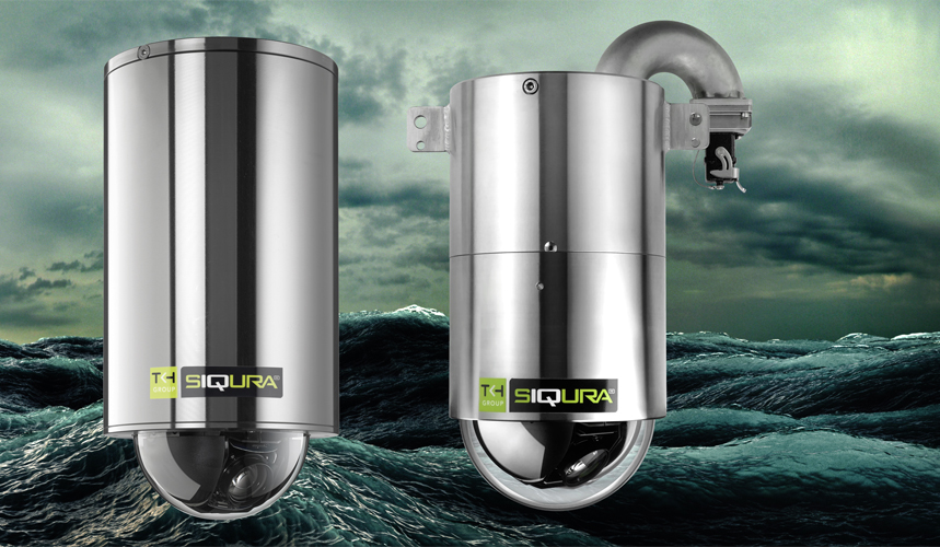 Siqura introduces rugged dome cameras for marine applications