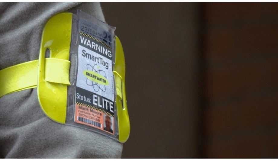 SmartWater launches revolutionary security product, SmartTag to help protect professional SIA accredited security officers