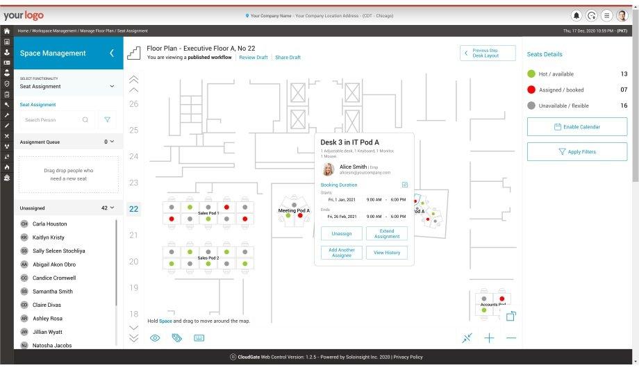 Soloinsight to showcase their CloudGate SmartSpace solution at ISC West 2021